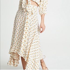 Faithfull the brand kamares skirt